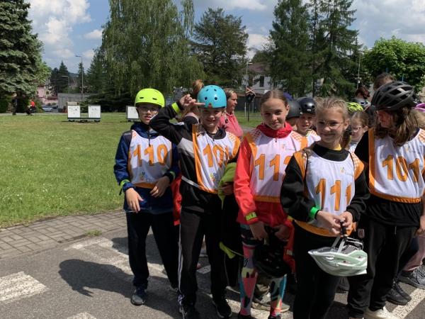 Krajské kolo v dopravní soutěži Mladých cyklistů – Varnsdorf