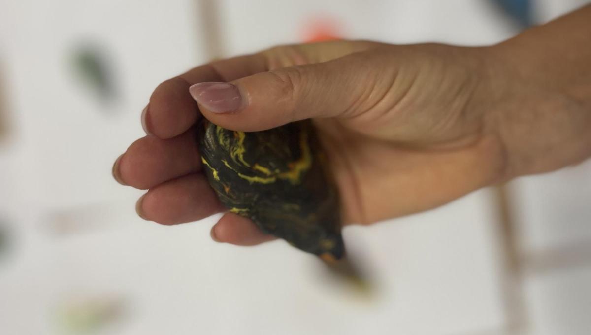 Pěstní klíny z modelíny