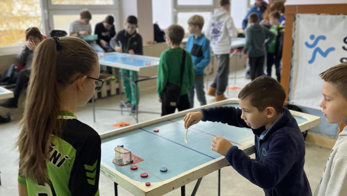 Turnaj ve stolním hokeji – SVČ Most