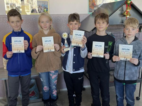 Okresní přebor družstev základních škol v šachu - Most