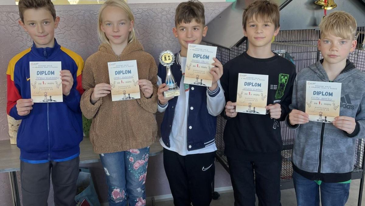 Okresní přebor družstev základních škol v šachu - Most