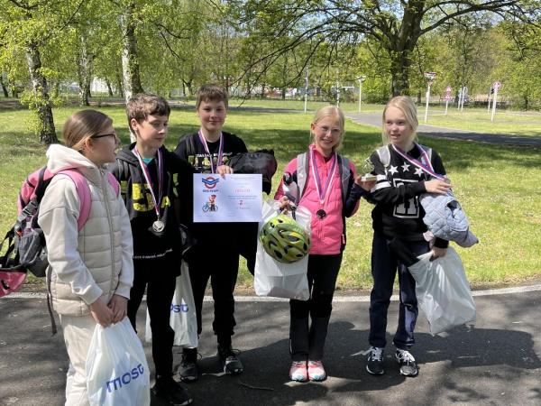 Dopravní soutěž mladých cyklistů