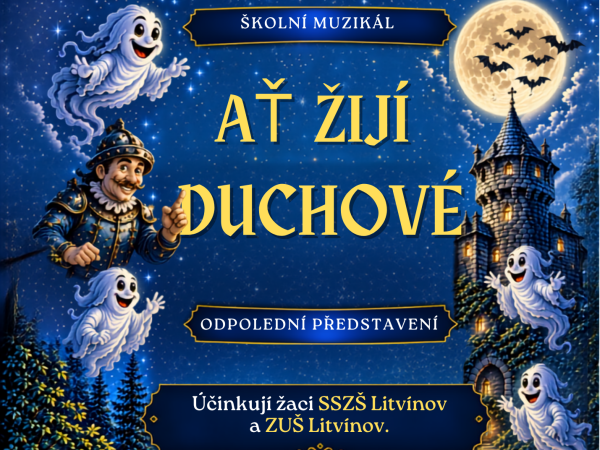 Ať žijí duchové - odpolední představení