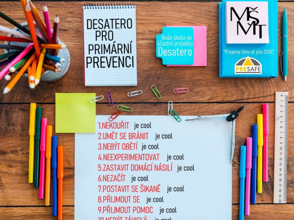Desatero pro primární prevenci